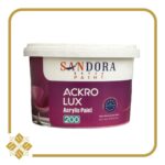 رنگ اکریلیک نیمه براق