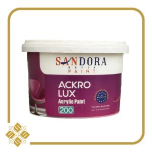 رنگ اکریلیک نیمه براق