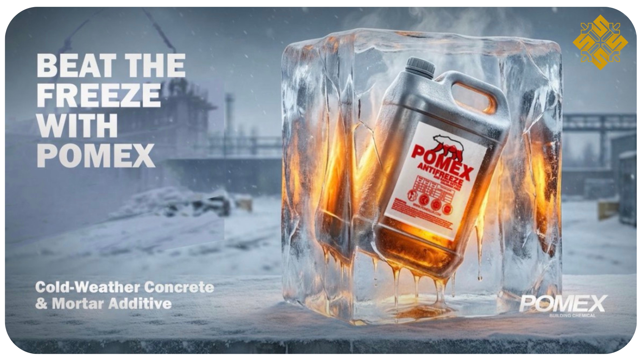 ضد یخ بتن مایع